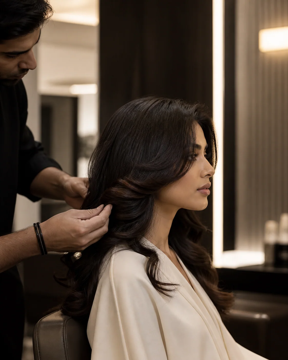 Personalised hair styling at DeGLAMO