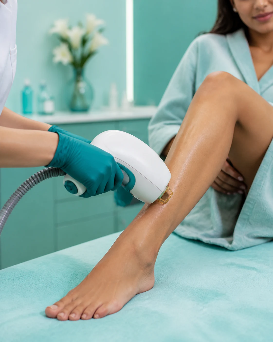 Laser Hair Reduction services at DeGLAMO